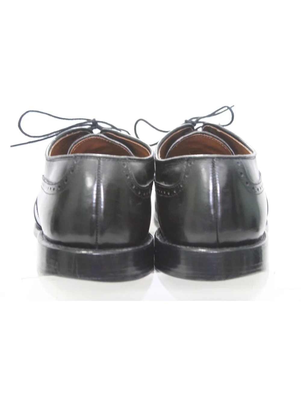 Allen Edmonds Birmingham Black Leather Oxford WingTip Dress Shoes Mens Sz 11.5 D